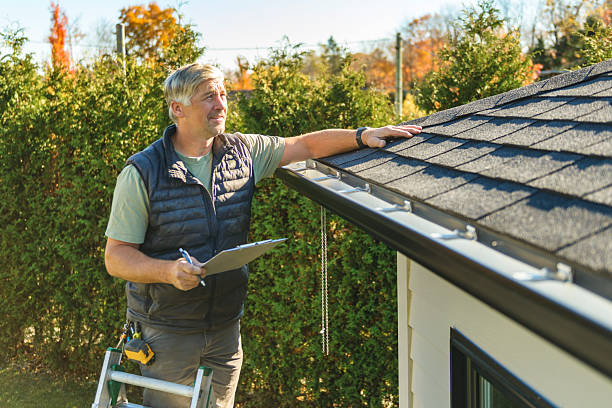 Professional Roof Leak Repair technician working in Springvale, ME